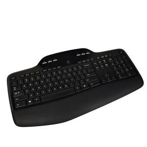 Logitech MK710 Ergonomic Wireless Keyboard Only No Dongle Black Tested Works